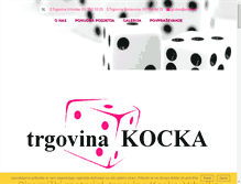 Tablet Screenshot of kocka-trgovina.si